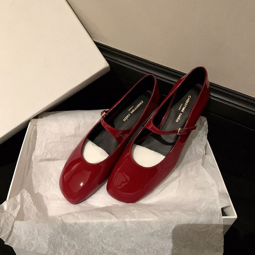 Flats Mary Jane Patent