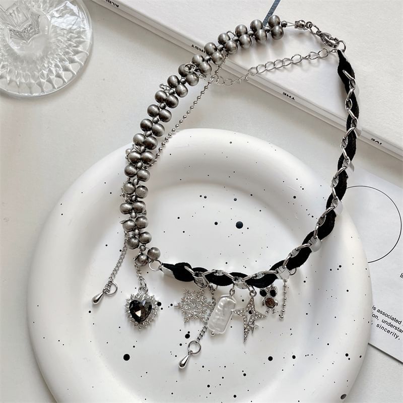 Charm Necklace Alloy