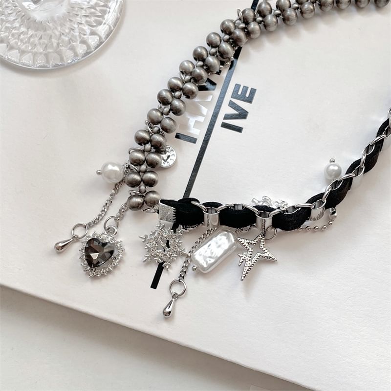 Charm Necklace Alloy