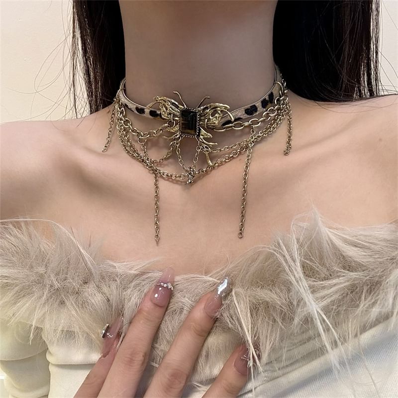 Choker Earring / Butterfly