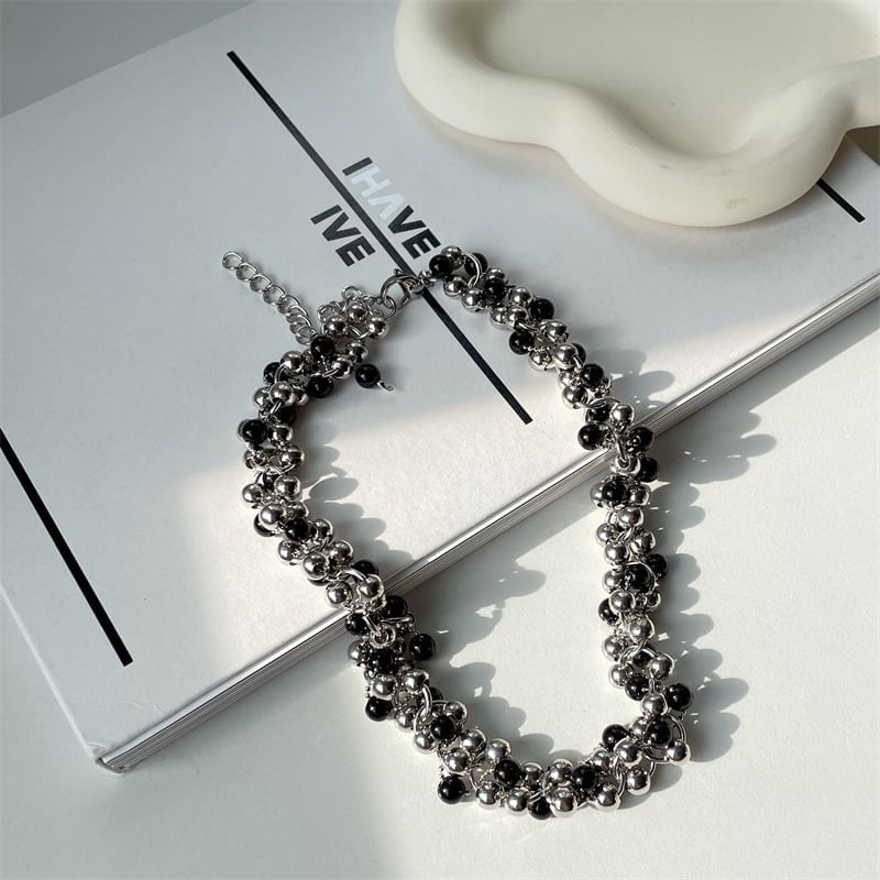 Beaded Choker Layered