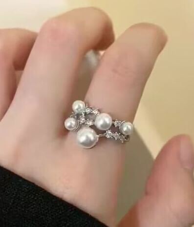 Pearl Faux Ring