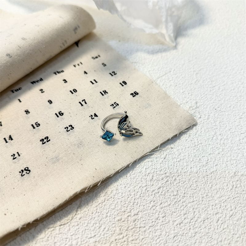 Butterfly Drop Choker Ring / Earring