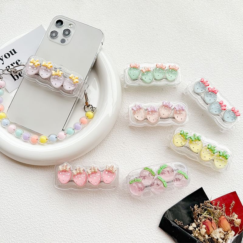 for (Various Clip Designs) Fruit Lanyard Phone