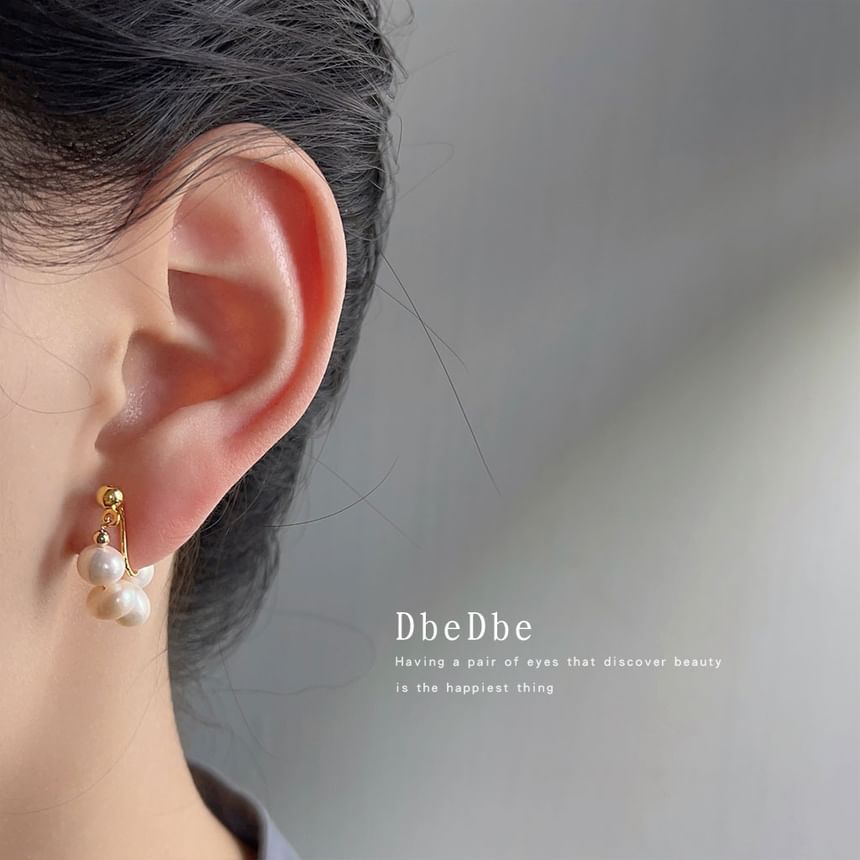 Faux Clip-On Earring Pearl