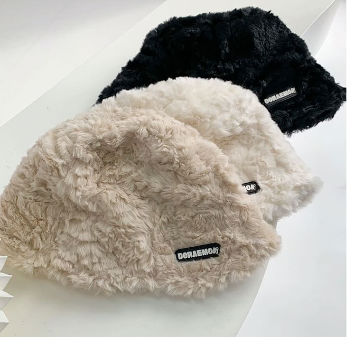 Bucket Hat Lettering Fleece