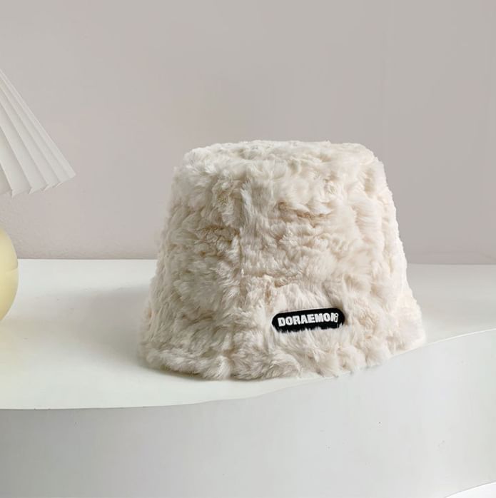 Bucket Hat Lettering Fleece