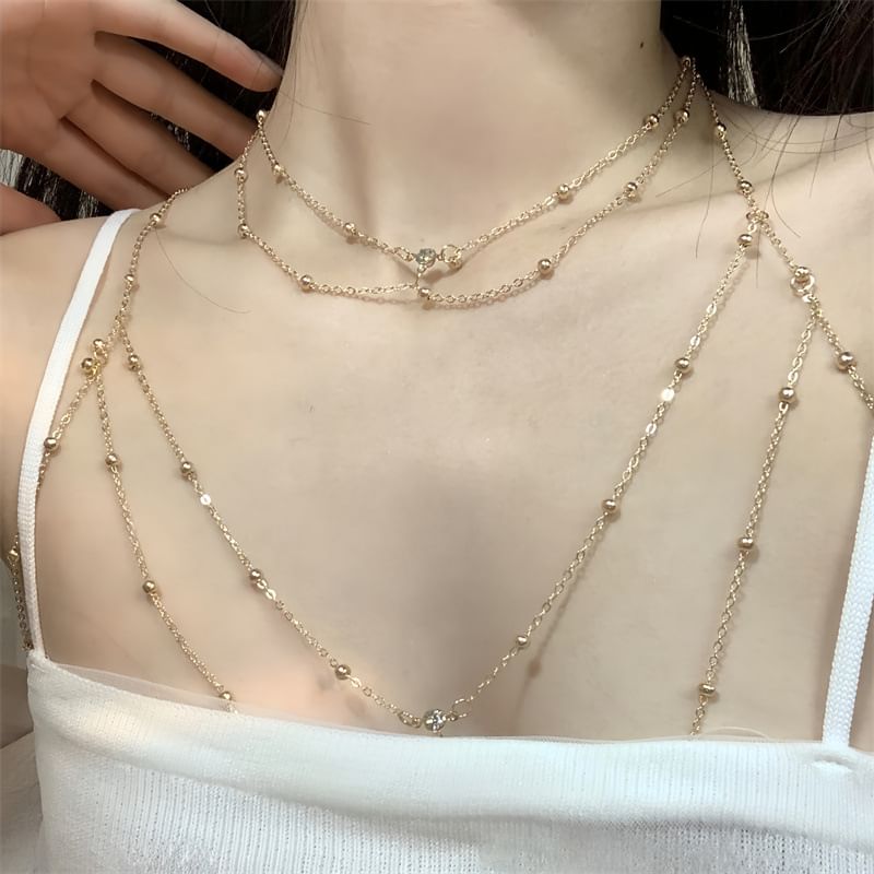 Layered Alloy Body Chain / Necklace / Set (Various Designs)/