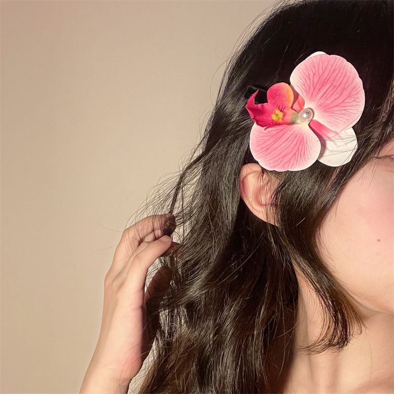 Clip Fabric Hair Floral