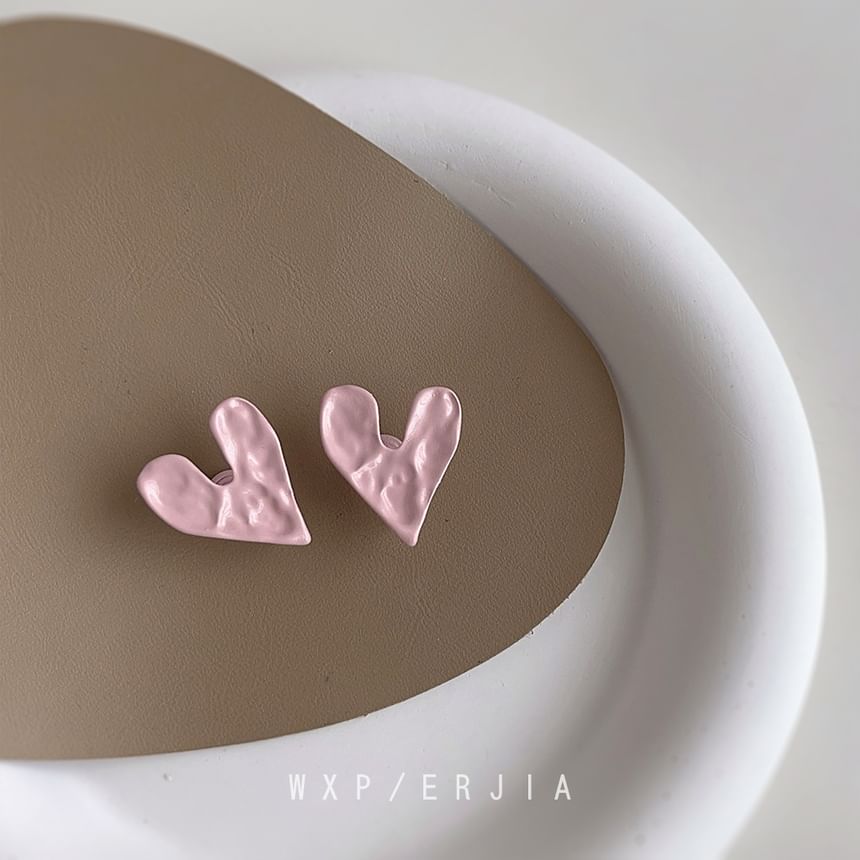 Irregular Heart Ear Cuff Alloy