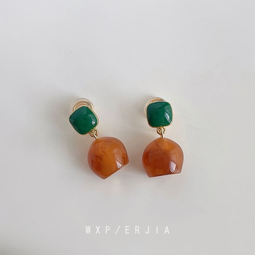 Earring Drop Resin Alloy