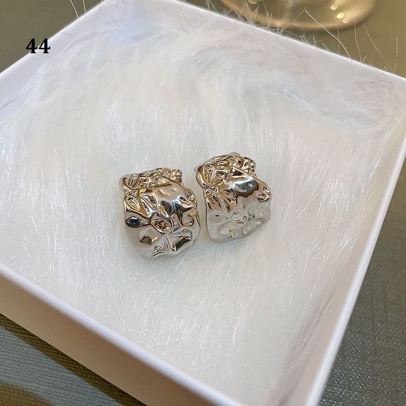 Designs) Tone Earring Silver (Various