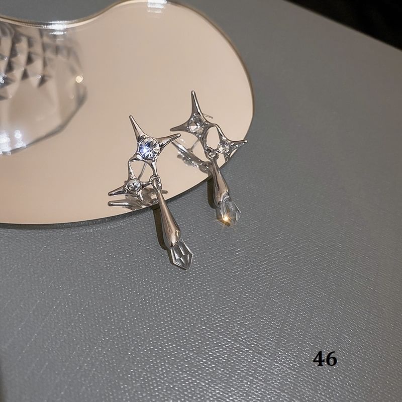 Designs) Tone Earring Silver (Various