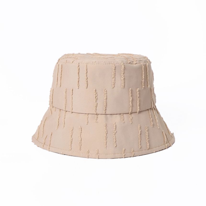 Hat Bucket Jacquard Plain