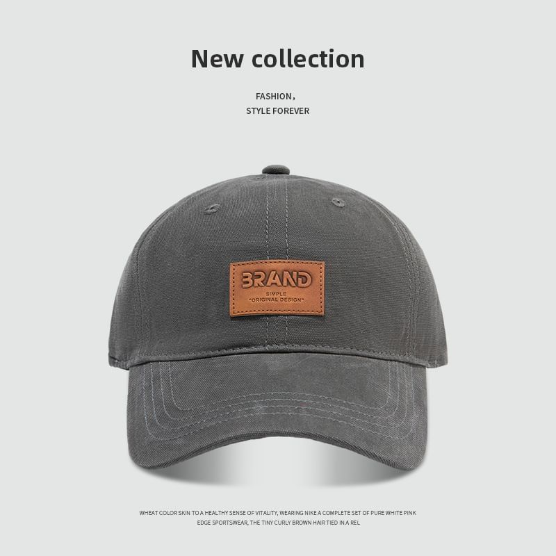 Baseball Cap Applique Lettering