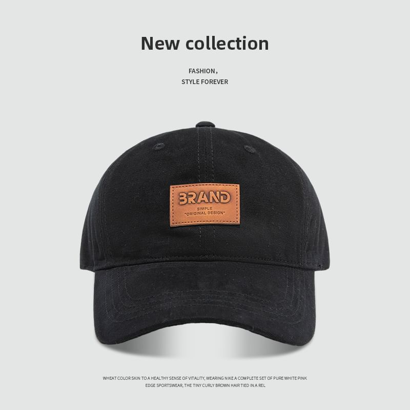 Baseball Cap Applique Lettering