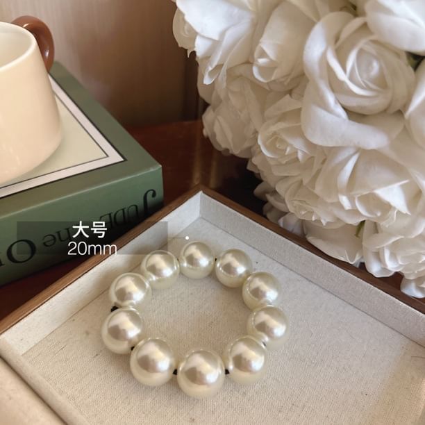 Faux Pearl Hair Tie (Various Designs)