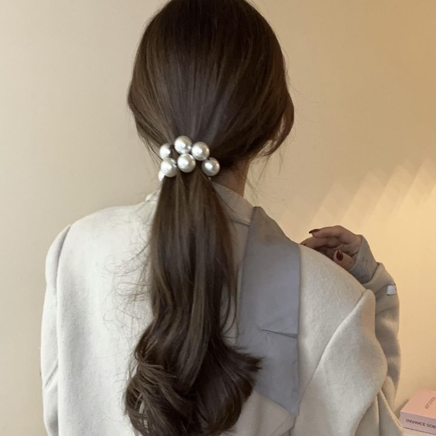 Faux Pearl Hair Tie (Various Designs)