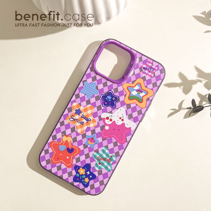 Case Argyle Star / Phone Heart