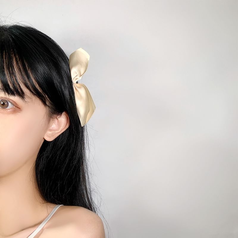 Clip Fabric Bow Hair