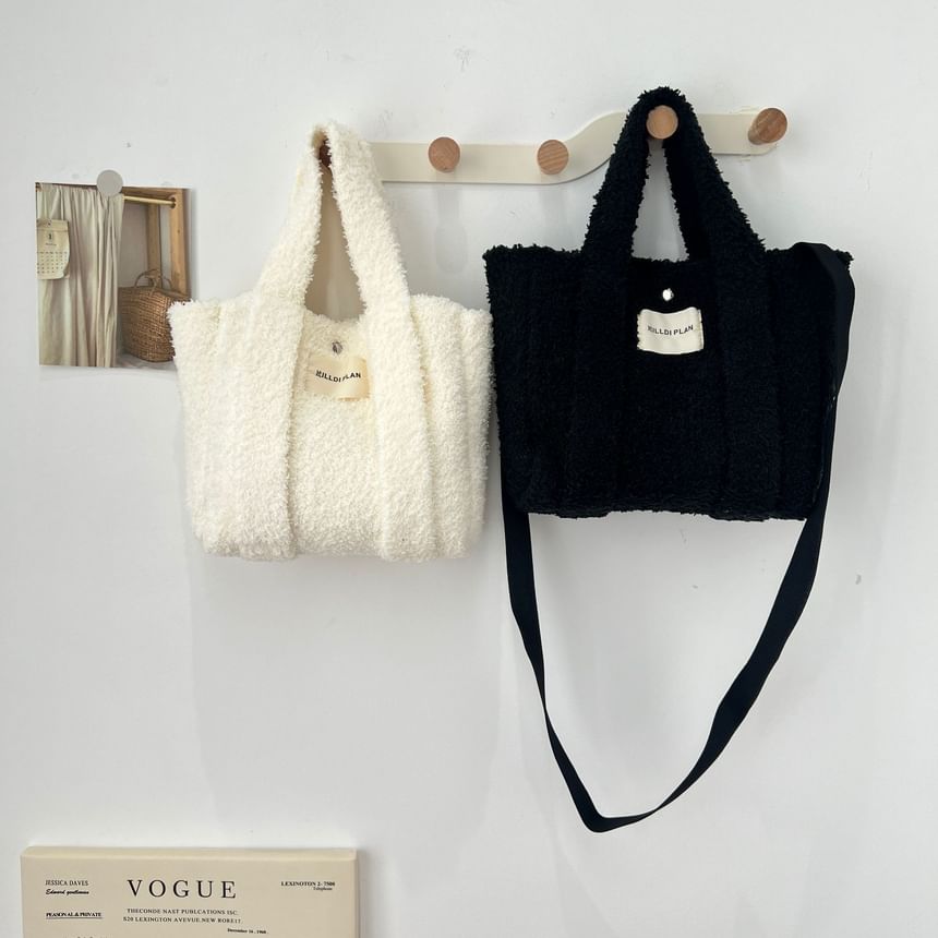 Bag Crossbody Top Handle Fluffy
