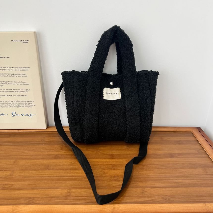 Bag Crossbody Top Handle Fluffy