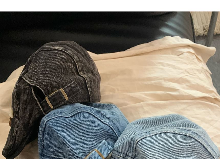 Cap Flat Denim
