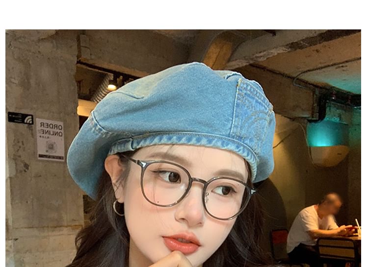 Beret Washed Denim