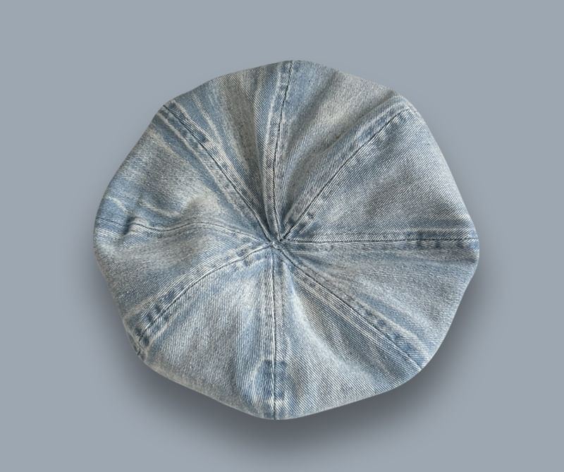 Denim Beret Washed
