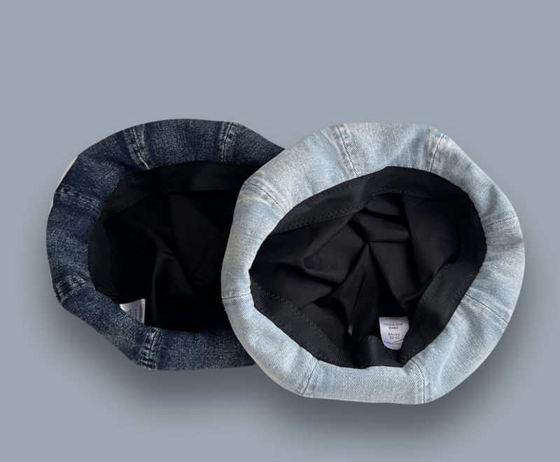 Denim Beret Washed