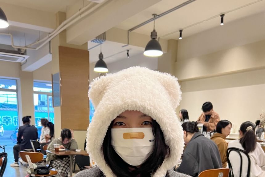 Hat Ear Trapper Cat Chenille