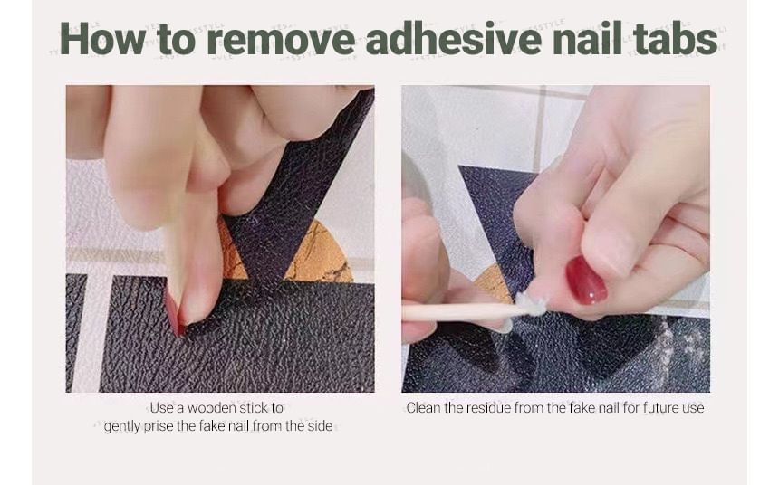 Faux Pearl Press On Nails