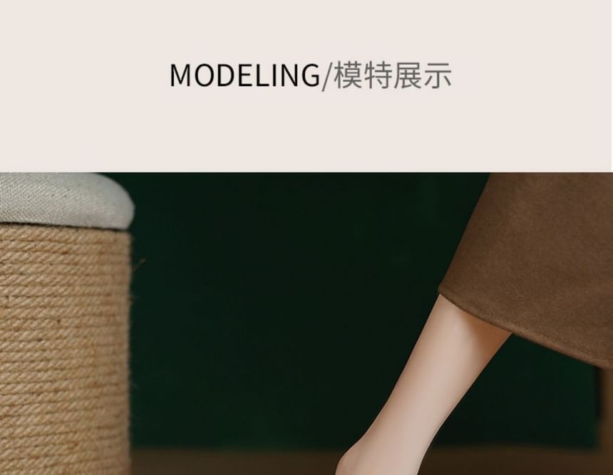 Cutout Sandals Heel Low