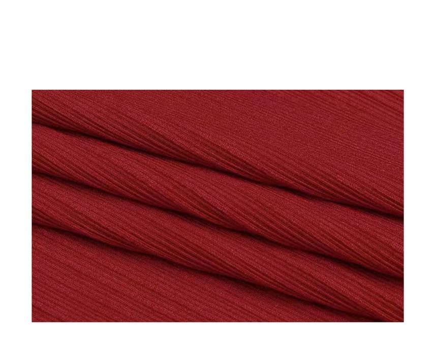 Off Shoulder Plain Midi Sheath Dress