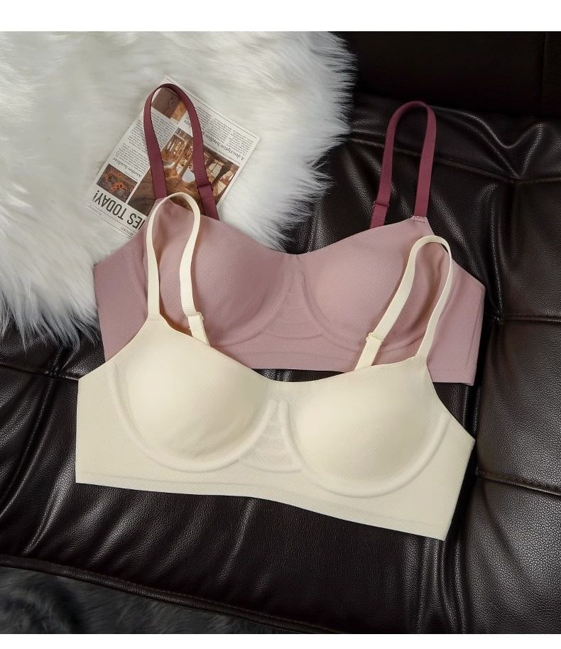 Plain Bra Wireless