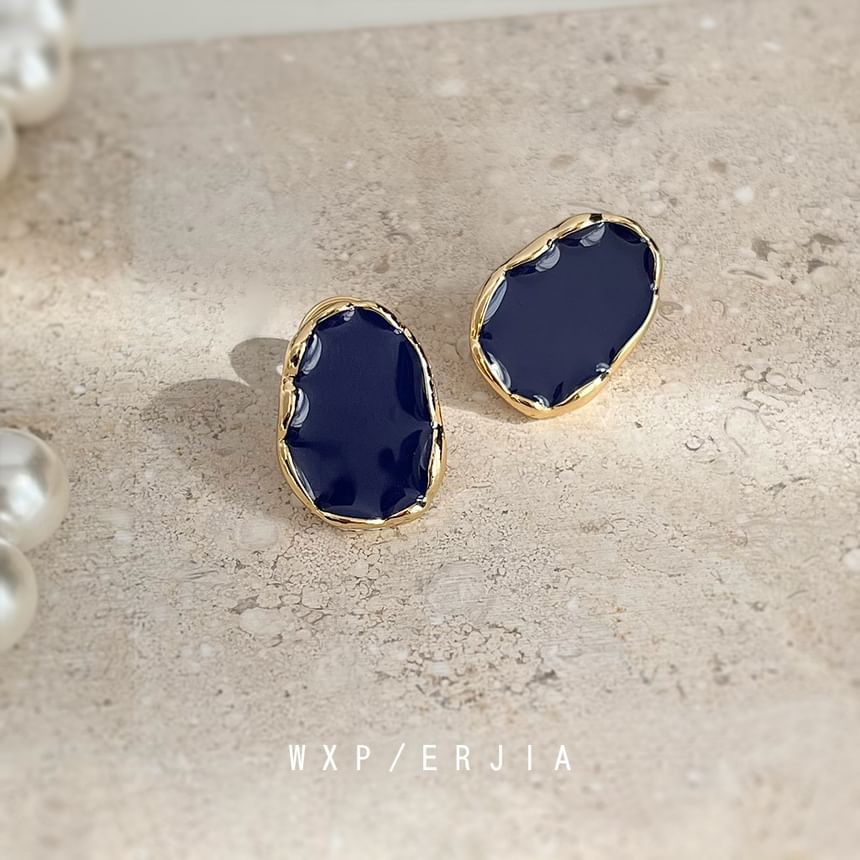 Ear Irregular Glaze Alloy Cuff