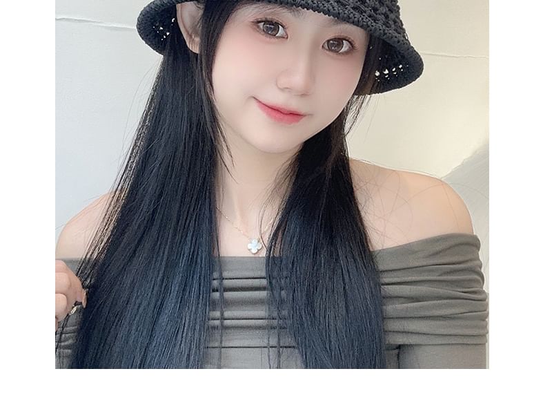 Straw Hat Foldable Bucket