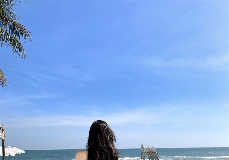 Plain Maxi Dress A0-Line Sleeveless