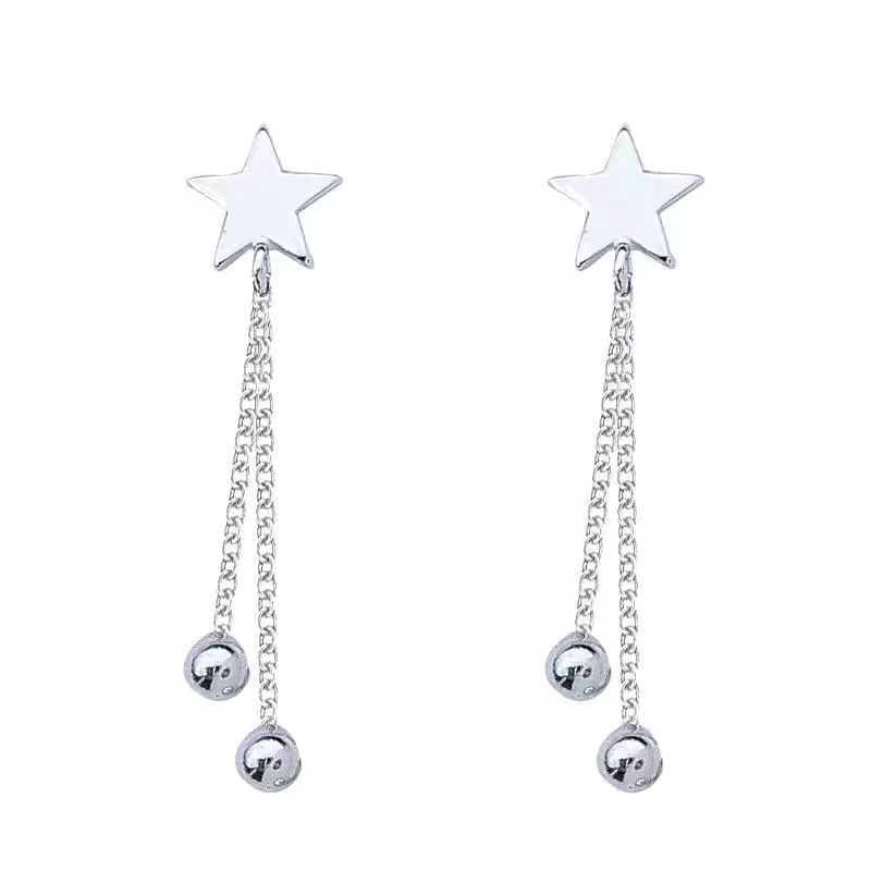 Star Alloy Dangle Earring