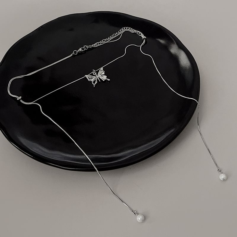 Necklace Pendant Butterfly