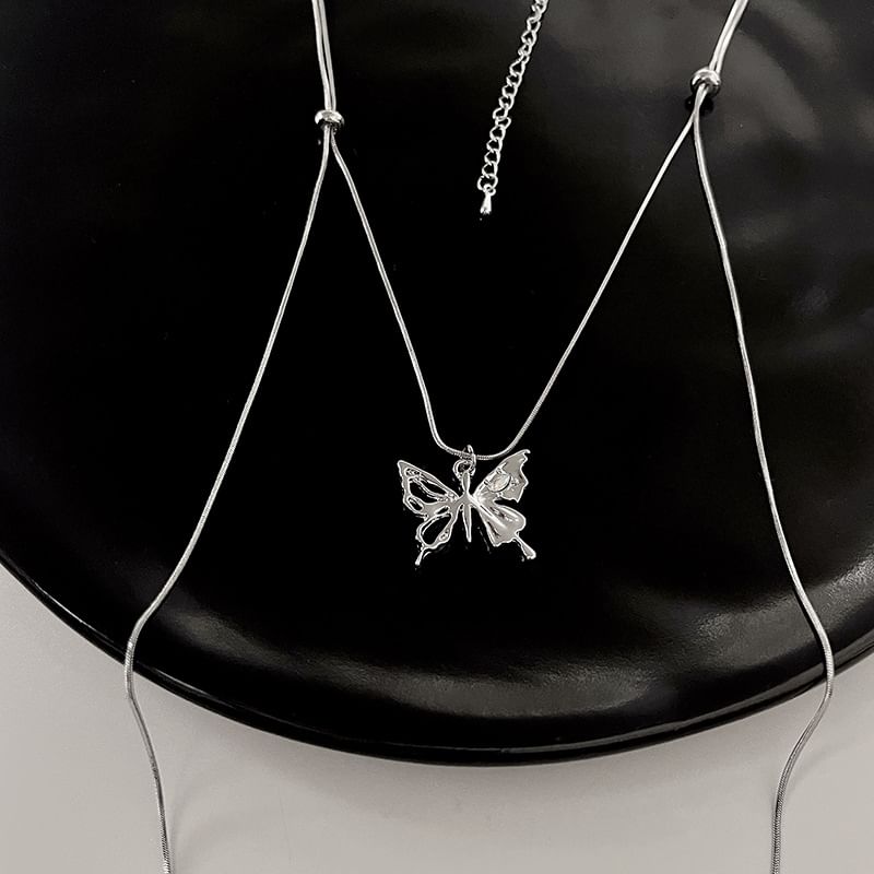 Necklace Pendant Butterfly