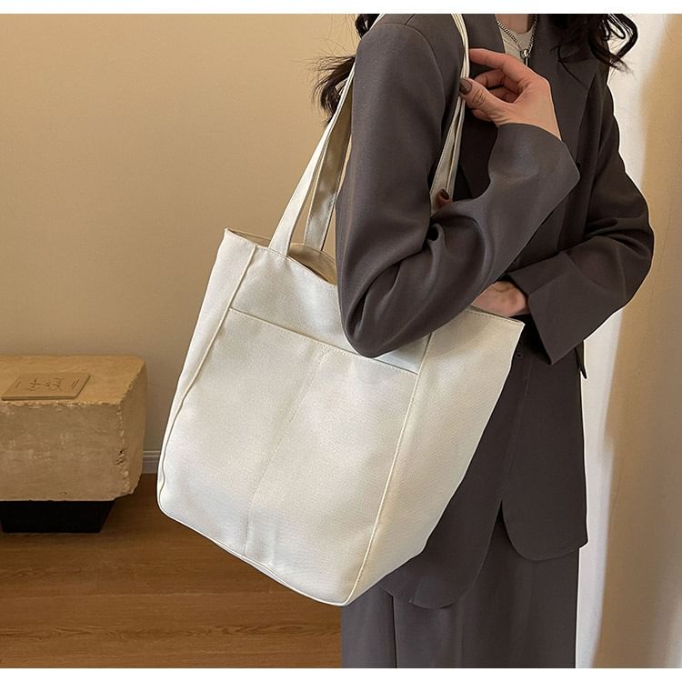 Bag Canvas Plain Tote
