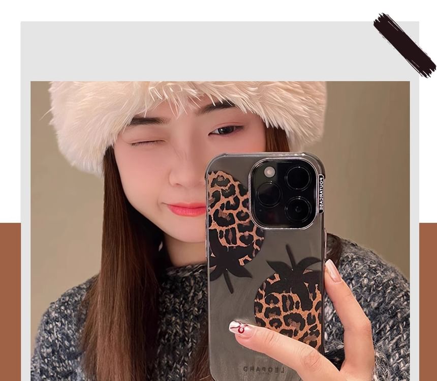 Leopard Print Case Phone