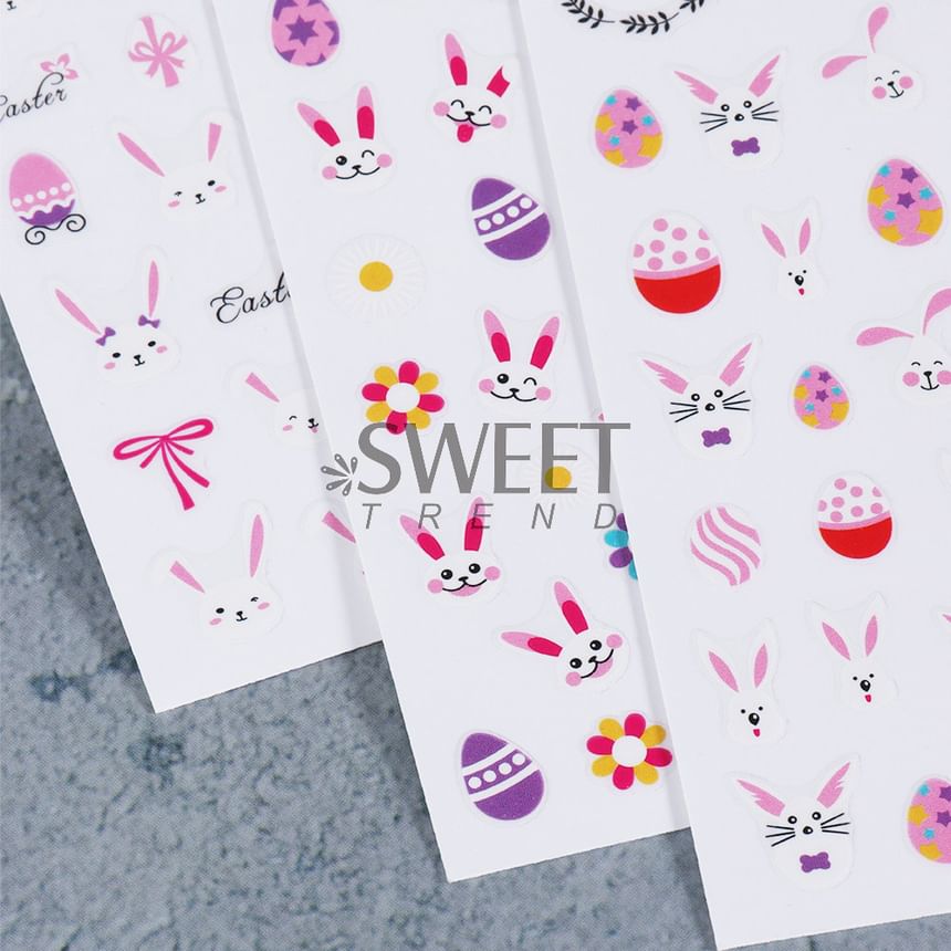 Cartoon Nail Art Sticker