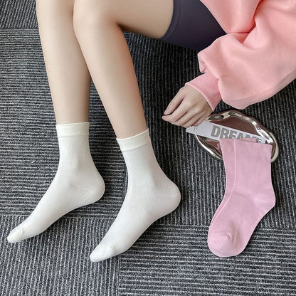 Plain Short Socks