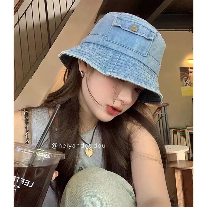 Pocketed Bucket Hat