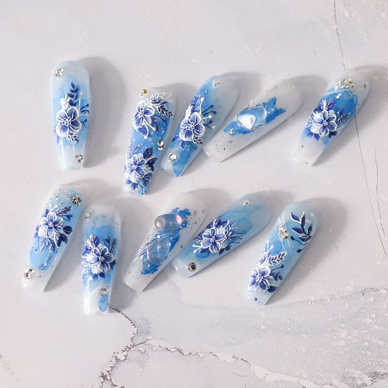 Floral Nail Art Stickers