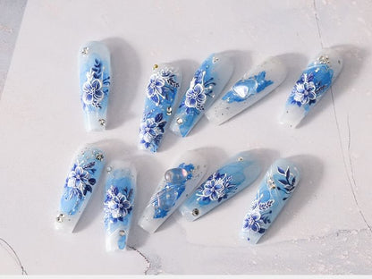 Floral Nail Art Stickers