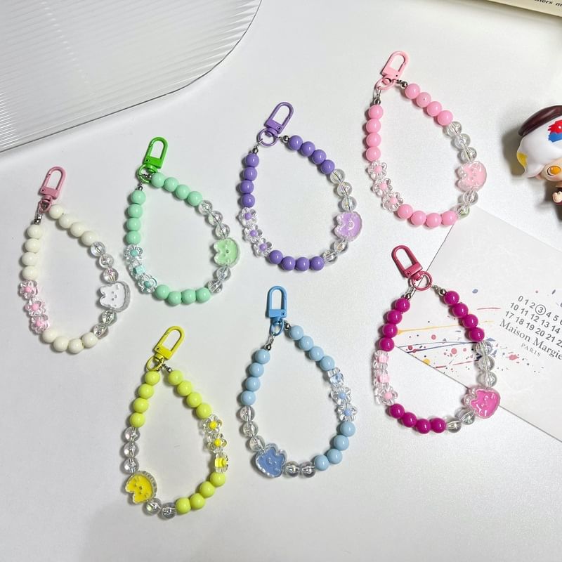 Bead Phone Rabbit Strap