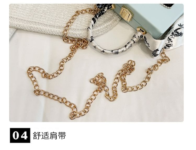 Print Crossbody Face Bag